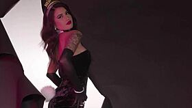 Hey Roxy Ferrari strips naked welcoming hot new year!