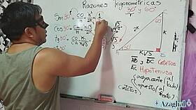 nerdy asian student gets math lesson turning into hot trigonometry sex