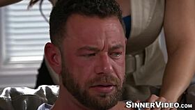 Sheena Ryder's Big Ass Facesits Bearded Brad Newman