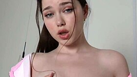 Petite brunette rides big cock pov rough after babysitter tease