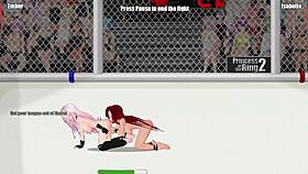 Princess of the ring 2: ember vs isabel street catfight