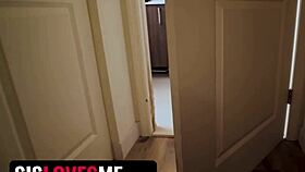 Bed sharing sparks wild mutual masturbation with insatiable hottie