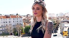 sophie blonde craves double stallion pounding action