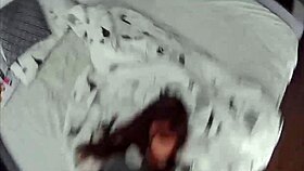 wife sneaks around at home with her husband's best friend for real fun