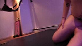 bella vendetta fully submits to bettie bondage in sex swing