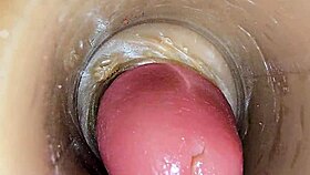 asmr internal camera captures vaginal filling in excellent 4k