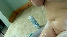 i shave my thick legs smooth then explode cummin hard for you