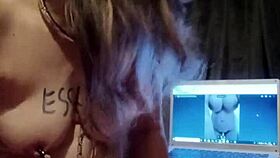 french slave teases with dirty outdoor toy play
