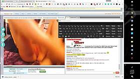 her huge tits bounce on massive dildo