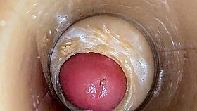 asmr internal camera captures vaginal filling in excellent 4k
