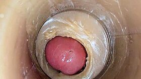 asmr internal camera captures vaginal filling in excellent 4k