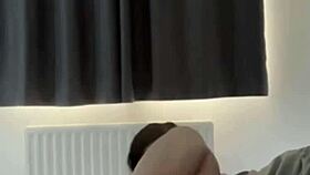 oh god, my horny british pussy squirts from solo toy play!