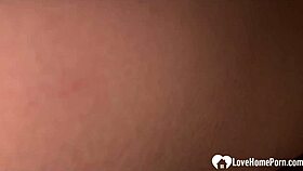 he dives deep into her shaved pussy closeup, then they fuck hard from behind.