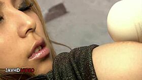 fingering sakura kiryu's kinky curves jav style till creampie climax milf 😍💦