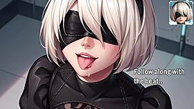 i train in 2bs headplay discipline with monster hentai fun