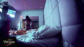 Hidden Cam Voyeur Hotel Shower Tits Flash Tease?