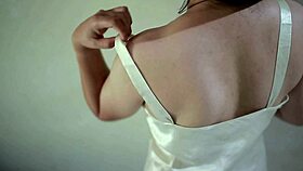 hey, wanna see this perfect indo babe forced to rub her wet pussy solo?