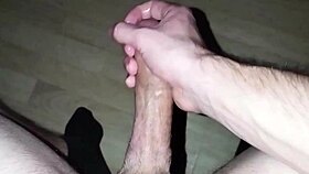i massage my huge young cock masturbating to massive orgasm cum explosion