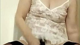 hey check this french maid slave spanking her tits outdoors wild!