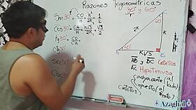 nerdy asian student gets math lesson turning into hot trigonometry sex