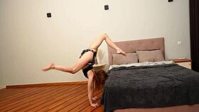 neighbor invites me over for dinner then deepthroats my cock rough