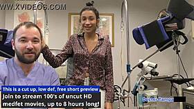 Dr Tampa's Latex Gloved Miss Mars Smuggles Big Tits Pussy in Handcuffed POV