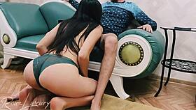 grabbed street whore fucked her raw no condom creampie finish