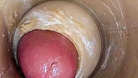 asmr internal camera captures vaginal filling in excellent 4k