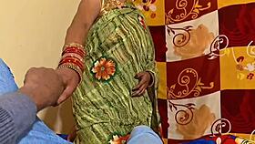 newlywed indian wife dirty talks while doggy fucked bedroom closeup