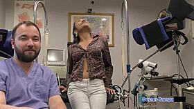 Dr Tampa's Latex Gloved Miss Mars Smuggles Big Tits Pussy in Handcuffed POV