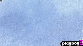 Brookliyn Huge Natural Tits Tease Playboy Softcore Poses