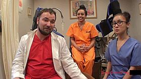 Spy Cam Grabs Mia Sanchez Student Gyno Exam Spread!