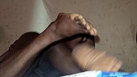 Black beauty with huge tits and thick lips gives sloppy deep suck