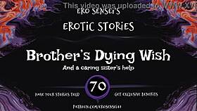 he shares his final erotic wish in steamy audio for her