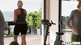 jadilica and dolly orchid battle over his cock in steamy ffm contest