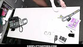 i'm that tiny blonde shoplifter gettin fucked by officer on my b-day