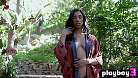 Brookliyn Huge Natural Tits Tease Playboy Softcore Poses