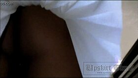 spy cam catches hot blonde upskirt skirt hidden voyeur teasing panties