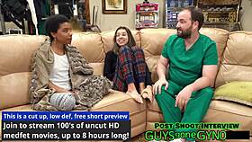 Dr Aria Nicole Jerks And Extracts Cum In Sexy Clinic Close-Up