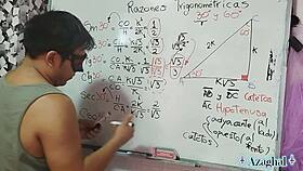 nerdy asian student gets math lesson turning into hot trigonometry sex