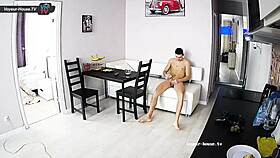 damn i fucked this hot slim chick so good on the table