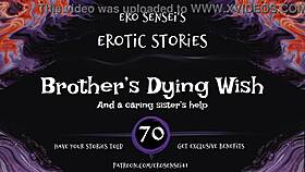 he shares his final erotic wish in steamy audio for her