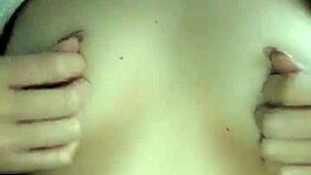 innocent vietnamese tease hides wild nipple play secrets underneath