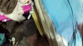 Watch this horny teen get clothes ripped off for rough monster cock pounding in dorm