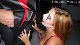 Creepy Clown Agatha Vega Gets Hard Fucked by Christian Clay