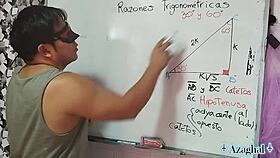 nerdy asian student gets math lesson turning into hot trigonometry sex