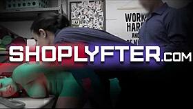 Naughty Havana Bleu Takes Cum Facial to Dodge Fine