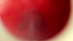 stunning 4k anal cumshot fills the camera perfectly