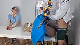 i blindfold submissive miniskirt girl for kinky hospital panties massage