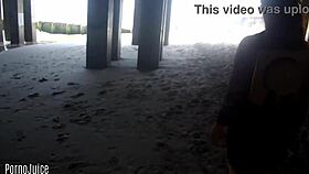 whoops i slipped showing my colombian beach bunny holes wide open for everyone